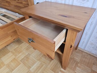 Kompletní ložnice - voskovaná borovice - 5