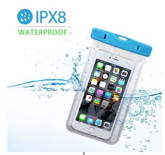 Voděodolné pouzdro pro mobil,nove - 5