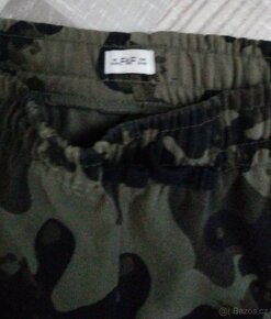 Tepláky vel.158  maskáče/teplé - 5