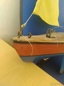 Dřevěný model lodi - 5