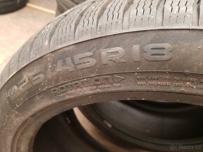 2x zimní pneu Nokian 225/45/18 - 5