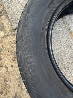 Použité letní pneu: 195/70/R15 c - 4 kusy - 5
