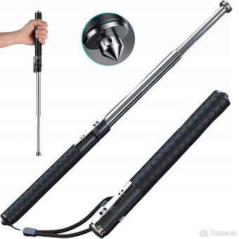 Teleskopický vystřelovací ocelový obušek 2. generace 16" - 5