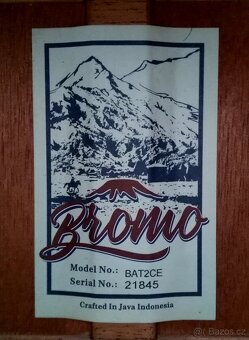 Predam el.ak. gitaru Bromo BAT2CE . - 5