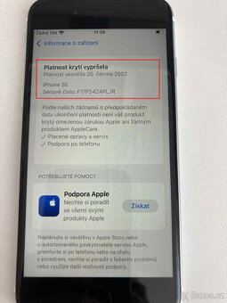 iPhone SE 2020 64GB bílý/white - 5