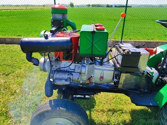 Malotraktor domácí výroby diesel - 5