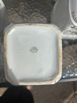 Porcelánové dózy Victoria Czechoslovakia - 5