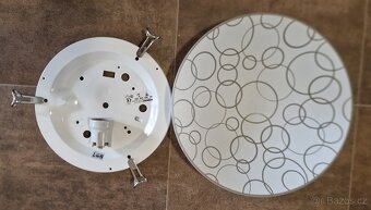 Stropní / nástěnné svítidlo 30cm, 1xE27/60W/230V - 5