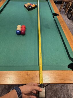 Kulečníkový stůl s výměnou deskou na karambol - 5