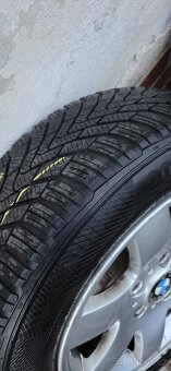 Alu kola R16, 5x120,styling 45 E46 zimní pneu 205/55 - 5