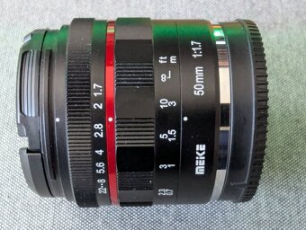 Objektiv MEIKE 50 mm f/1,7 MC pro SONY E - 5