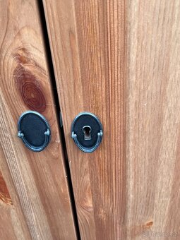 IKEA LEKSVIK - Vitrína, příborník - 5