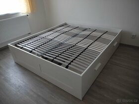 IKEA BRIMNES-nová postel s úložnými díly - 5