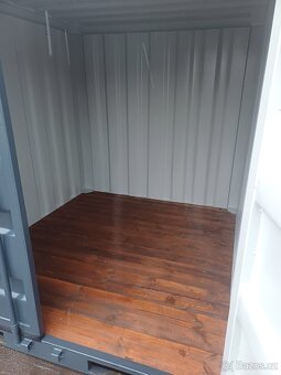 Nový 8´ skladový kontejner, barva RAL 7016 a RAL 7035 - 5