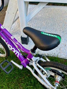 Dětské kolo Woom 2 fialové + helma Woom XS - 5