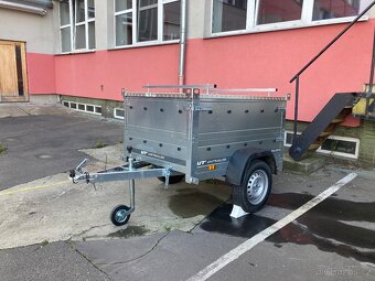 Přívěs Garden Trailer 150 KIPP s BIS bočnicemi a hliníkovým - 5