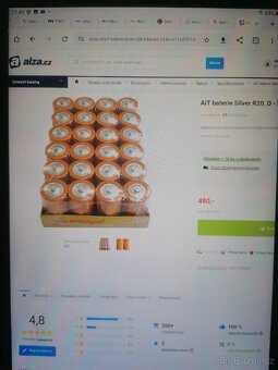 AiT baterie Silver R20, D - balení 24 ks - 5
