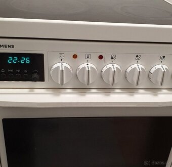 SIEMENS kvalitní značkový elektrický sporák 220V - 5