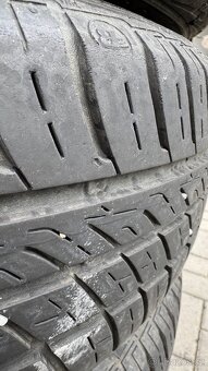 Letní pneumatiky na plechových discích 185/60 R14, Fabia 1 - 5