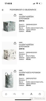 Úložné boxy úložné boxy H&M - 5