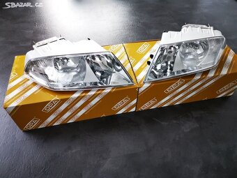 NOVÁ PŘEDNÍ SVĚTLA OCTAVIA 2 • ZÁRUKA 2 ROKY • ZASÍLÁME - 5