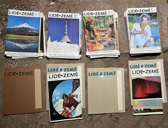 Sbírka časopisů Lidé a Země ( 1957 - 1984 ) + někde ročenky - 5