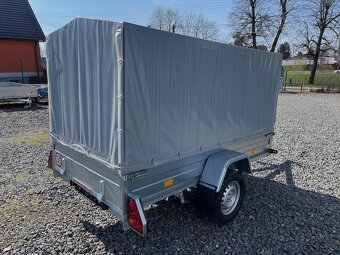 Přívěsný vozík 245x125cm, plachta, 750kg, 130km/h - 5