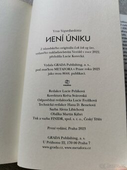 Není úniku - Yrsa Sigurðardóttir - 5