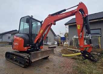 Prodám minibagr Kubota U27-4, jen 145mth - 5