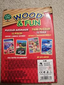 Dřevěné puzzle - 5