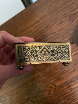 Šperkovnice kov dřevo - 5