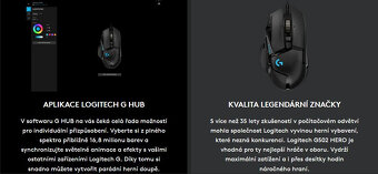 NOVÁ myš Logitech G502 Hero - 5