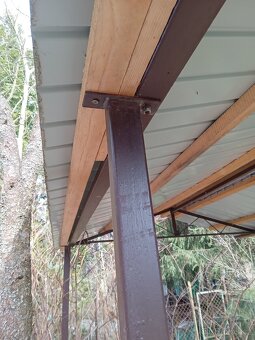 Přístřešek na auto, kryté staní - 5