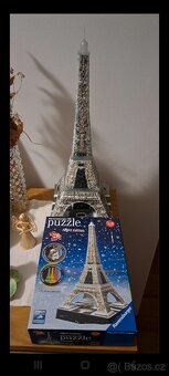 3D puzzle Eiffelova věž svítící - 5