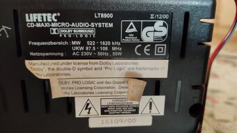 audio, reproduktor LIFETEC LT 8900 - 5