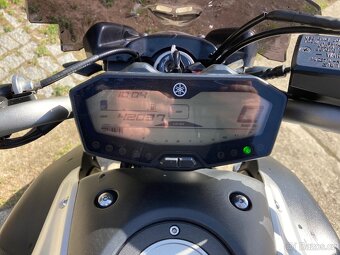 Yamaha MT 07,Servisní knížka - 5