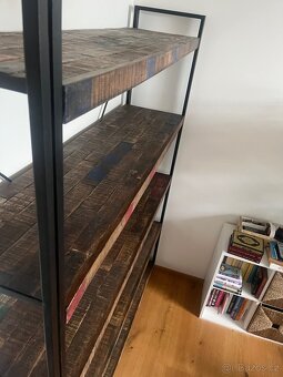 Regál knihovna xxxlutz titan 180x200 - 5