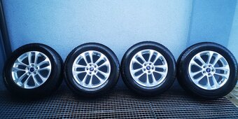 ALU kola Original FORD 5X108 ZÁNOVNÍ TOP STAV Pneu 225/65R17 - 5