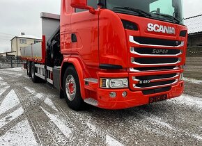 Scania G410 6x2 - valník s hydraulickou rukou HIAB - 5