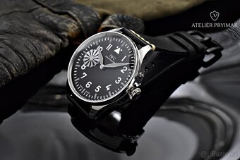 Letecké / pilotní starožitné hodinky IWC Schaffhausen 1913 - 5