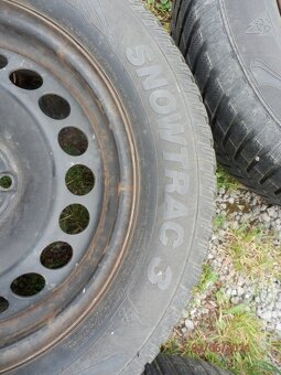 4xObutá zimní sada na OPEL CORSA D 185/65 R15 4x6,1MM - 5