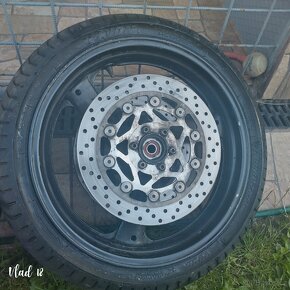 Yamaha kola přední+zadní 17" včetně kotoučů - 5