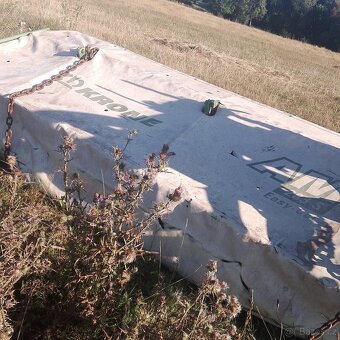 Disková sekačka Krone 285 a zánovní lis John Deere - 5