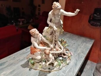 Starožitna socha Misen 19 století v perfektním stavu - 5