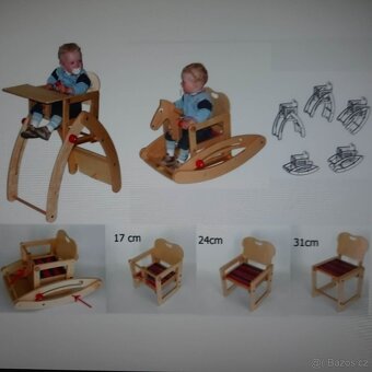 Jídelní dětská židlička - 5