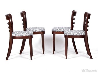 Přečalouněné retro židle SETONA, 4 kusy. - 5