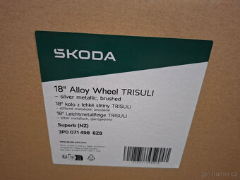 Nové orig. alu disky Škoda Superb IV 8Jx18 ET44 5x112mm - 5