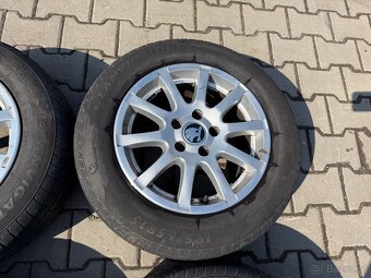 4x al kola 5x112 15 + pneu letní 195/65 R15 - 5