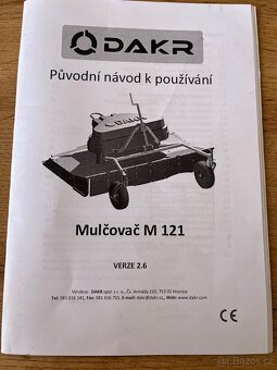 Mulčovač Dakr M121 - 5