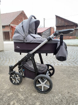 Kočárek BABYDESIGN trojkombinace Husky šedý 2020 - 5